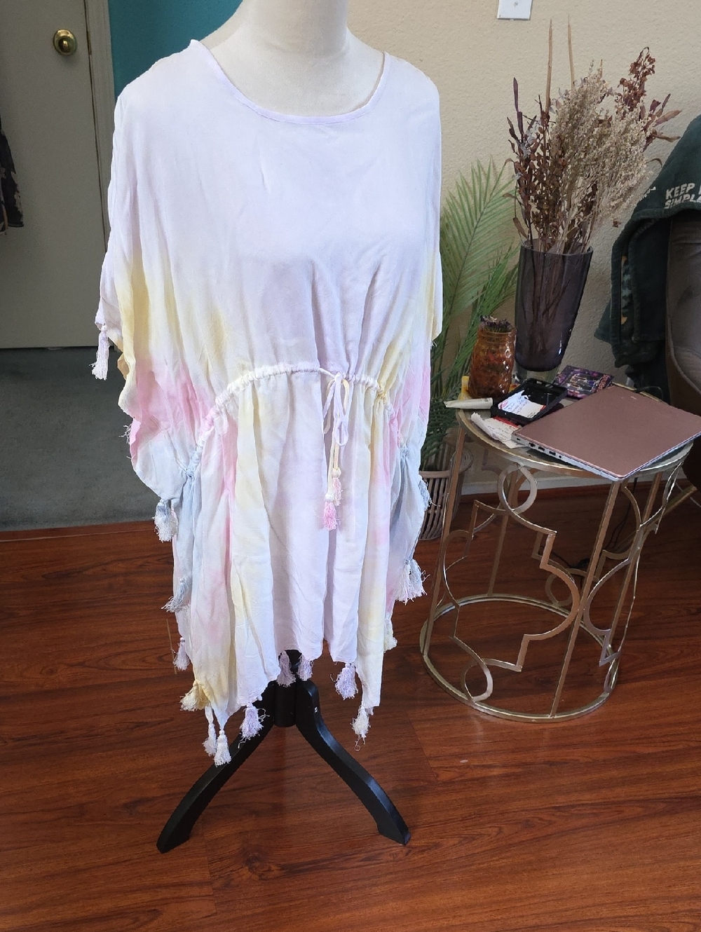 Super Cute Colorful Tie Dye Bathing Suit Cover Up